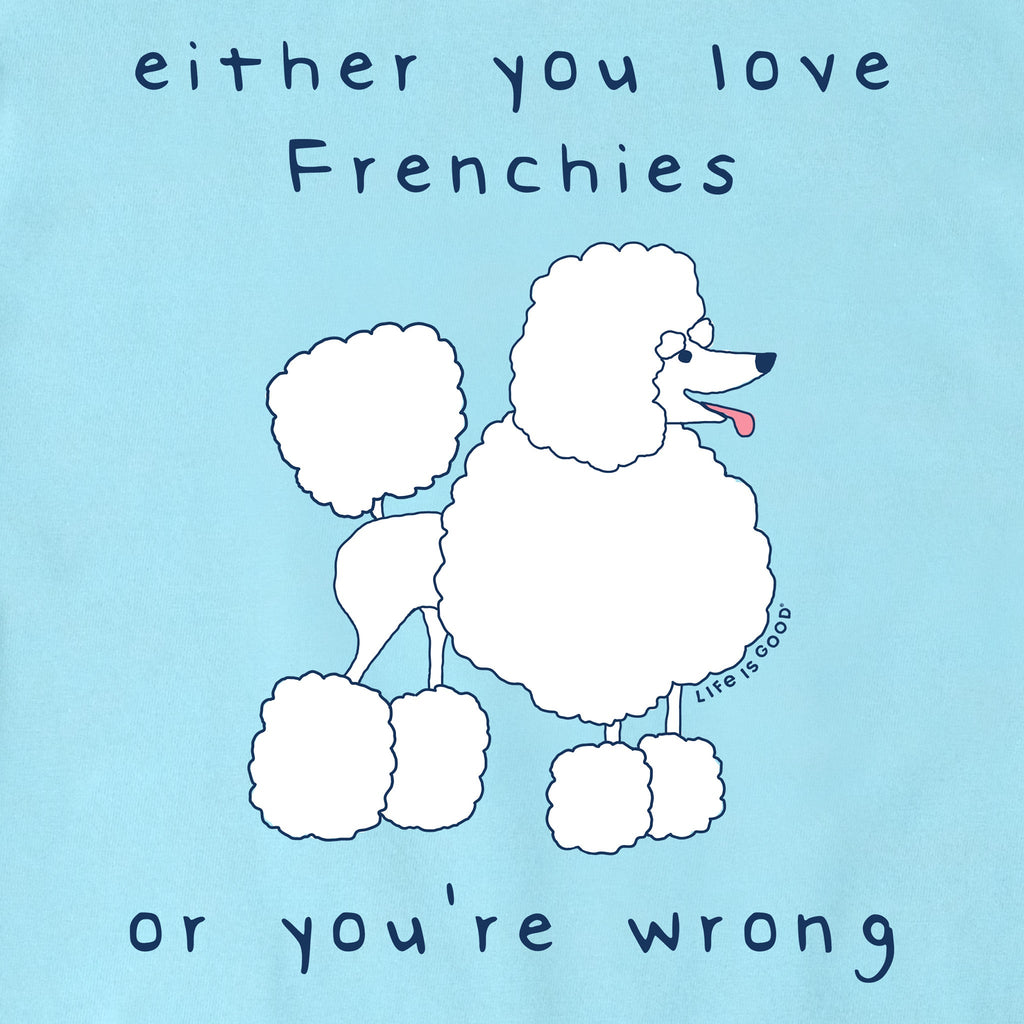 Women's Love Frenchies or Wrong Short Sleeve Crusher Tee product image 2