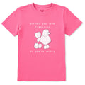 Kids Love Frenchies or Wrong Short Sleeve Crusher Tee product image 1
