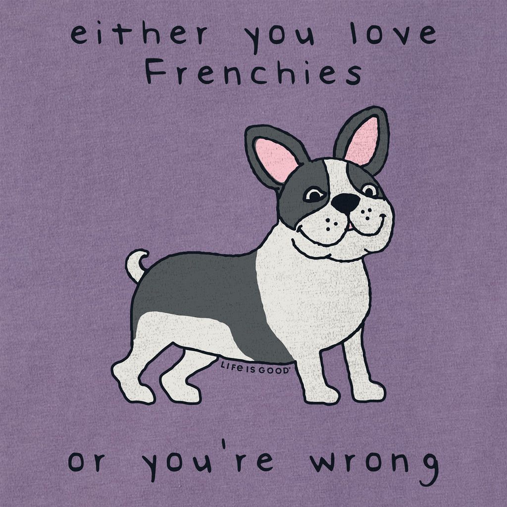 Women's Love Bull Frenchies Short Sleeve Crusher Boxy Tee product image 2