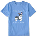 Kids Love Bull Frenchies Short Sleeve Crusher Tee product image 1