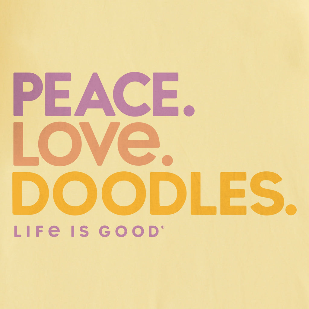 Kids Peace Love Doodles Short Sleeve Crusher Tee product image 2