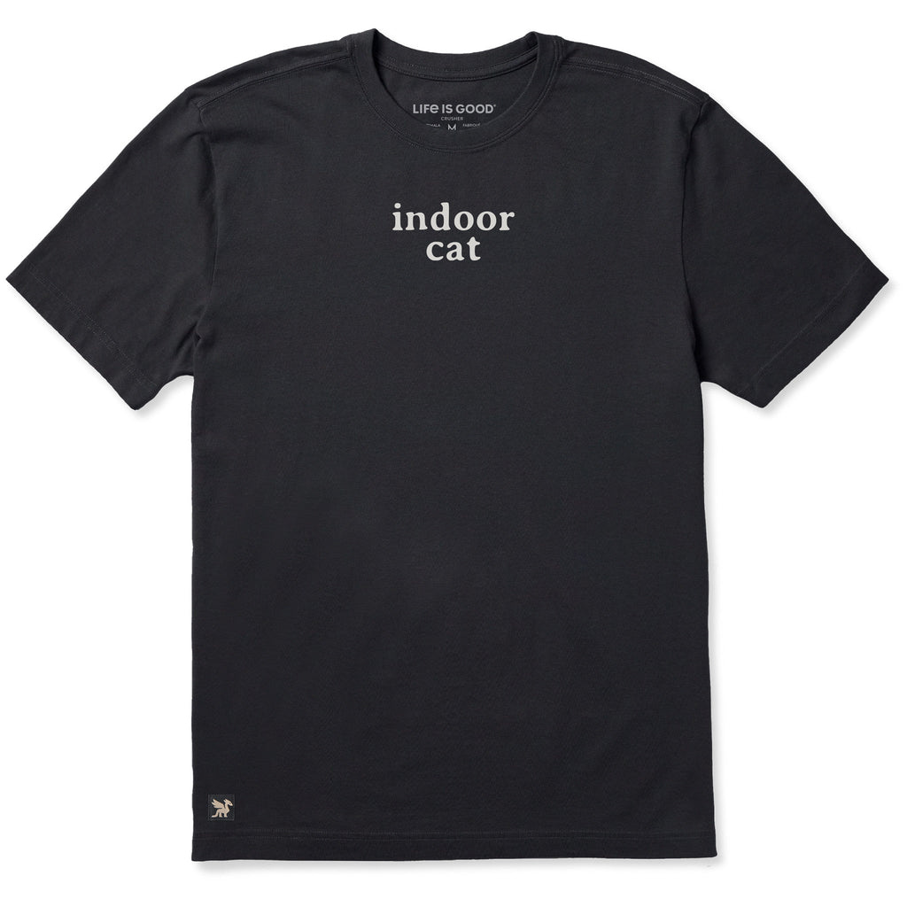 Men's Indoor Cat Short Sleeve Crusher Tee product image 1