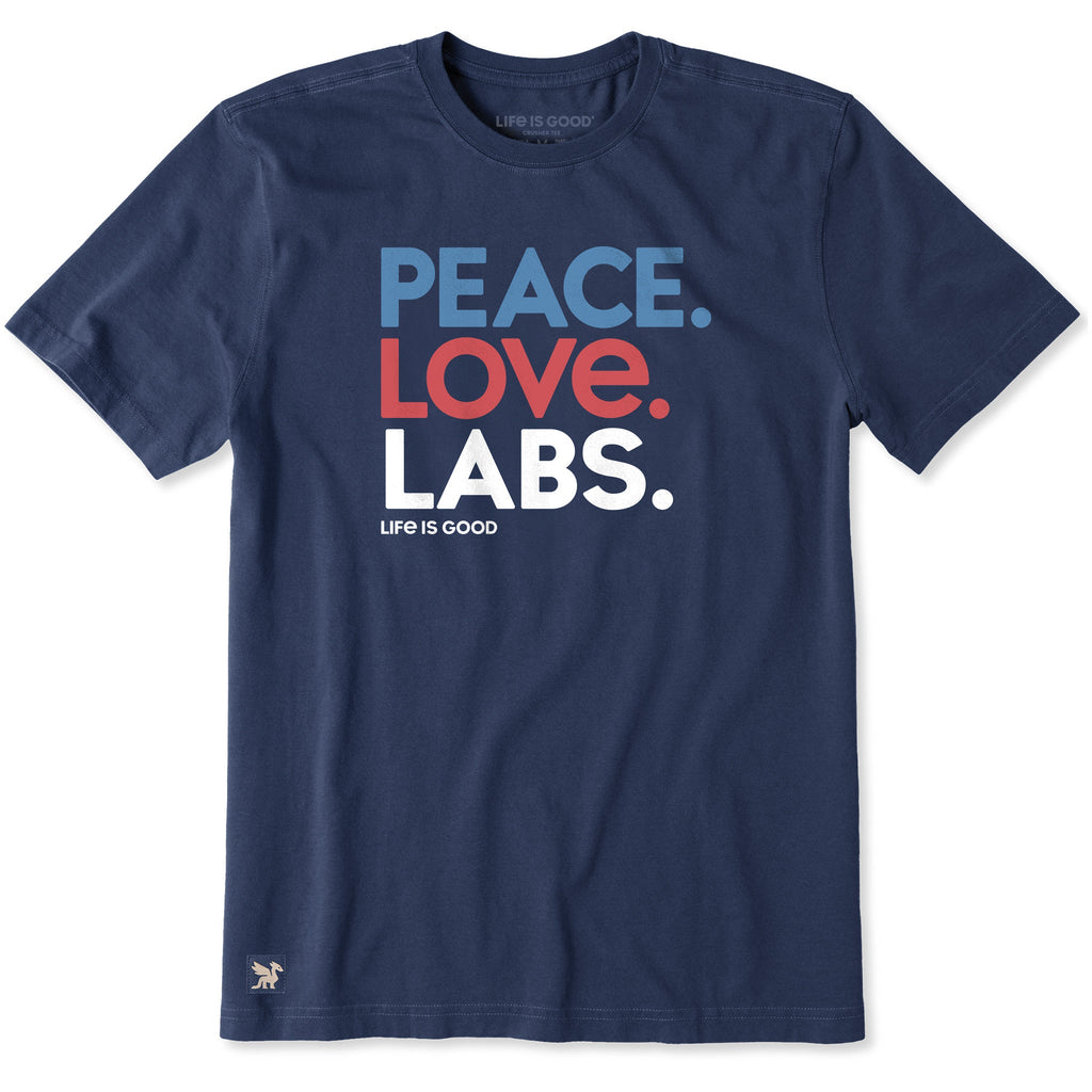 Men's Peace Love Labs Short Sleeve Crusher Tee product image 1