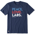 Men's Peace Love Labs Short Sleeve Crusher Tee product image 1