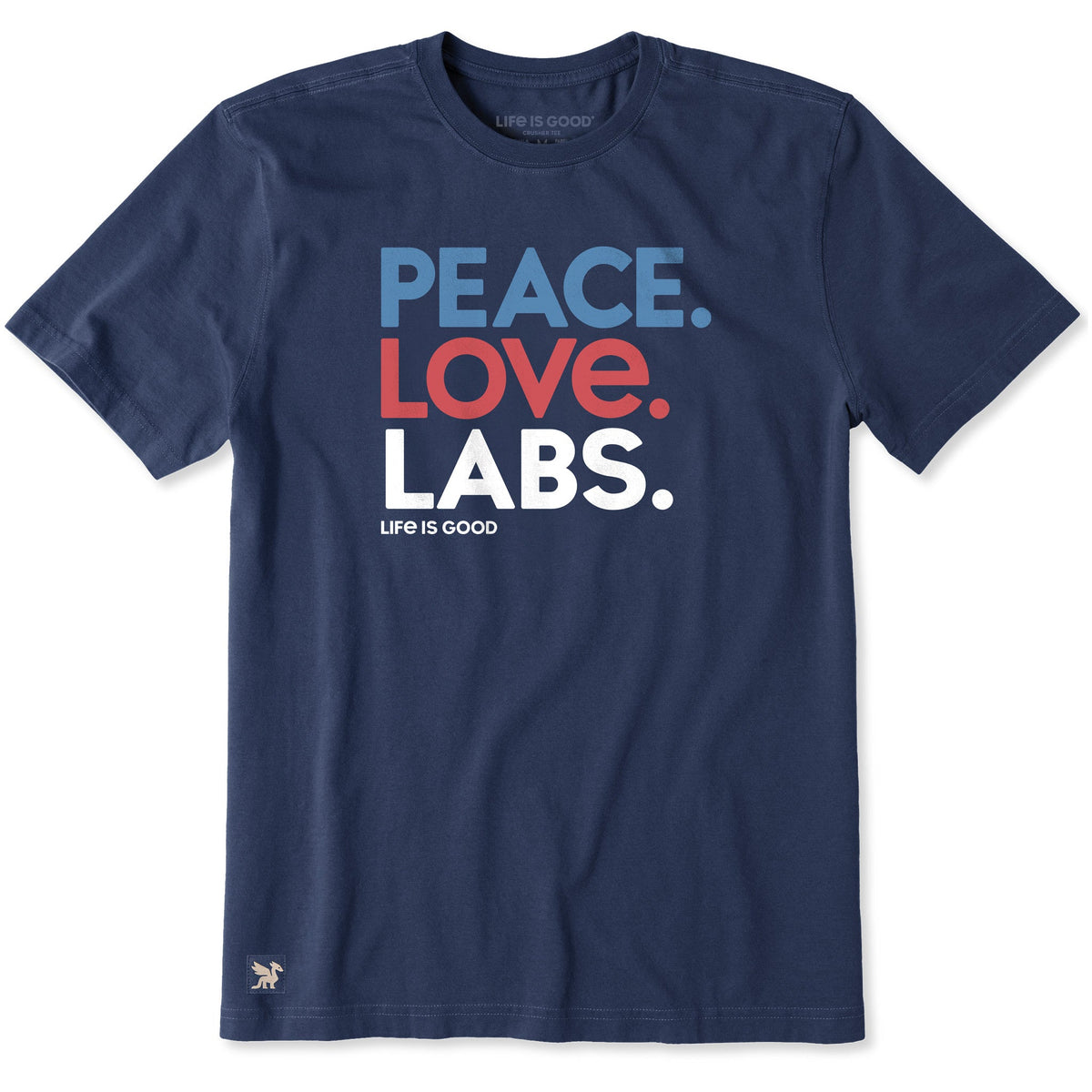 Men's Peace Love Labs Short Sleeve Crusher Tee product image 1