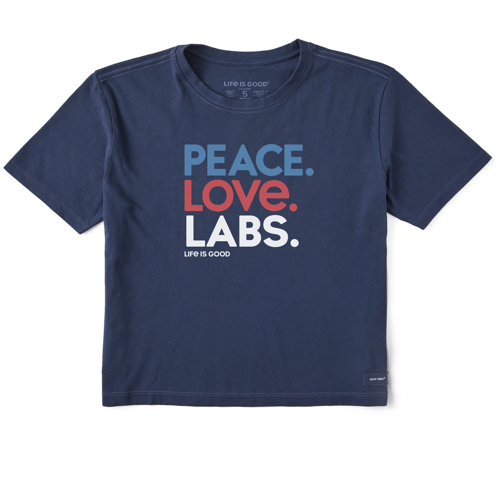 Women's Peace Love Labs Short Sleeve Crusher Boxy Tee product image 1