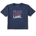 Women's Peace Love Labs Short Sleeve Crusher Boxy Tee product image 1