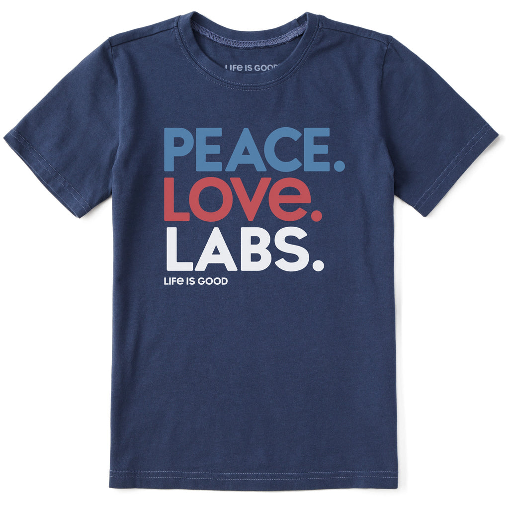 Kids Peace Love Labs Short Sleeve Crusher Tee product image 1