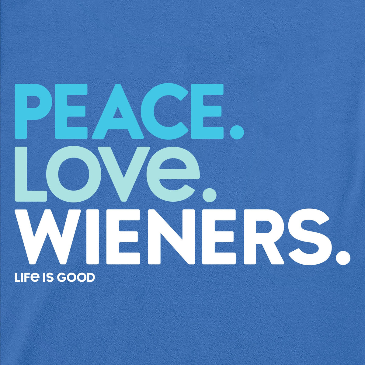 Women's Peace Love Wieners Short Sleeve Crusher Boxy Tee product image 2