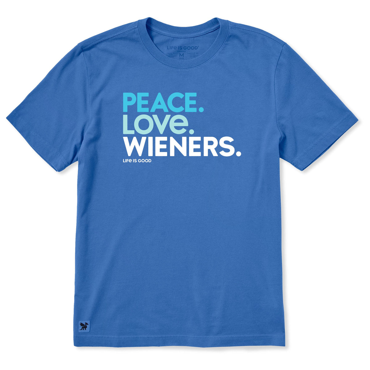 Men's Peace Love Wieners Short Sleeve Crusher Tee product image 1