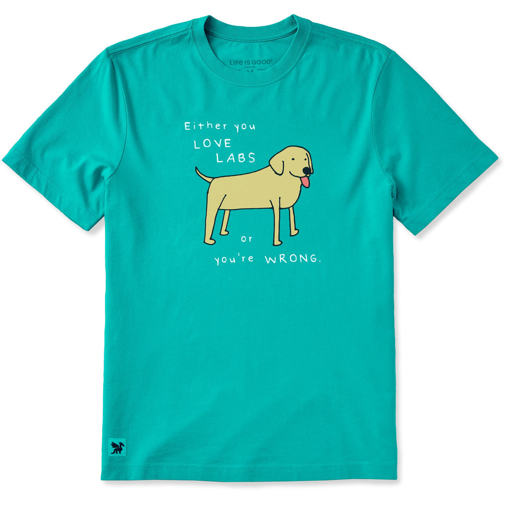 Men's Either You Love Labs Or You're Wrong Short Sleeve product image 1
