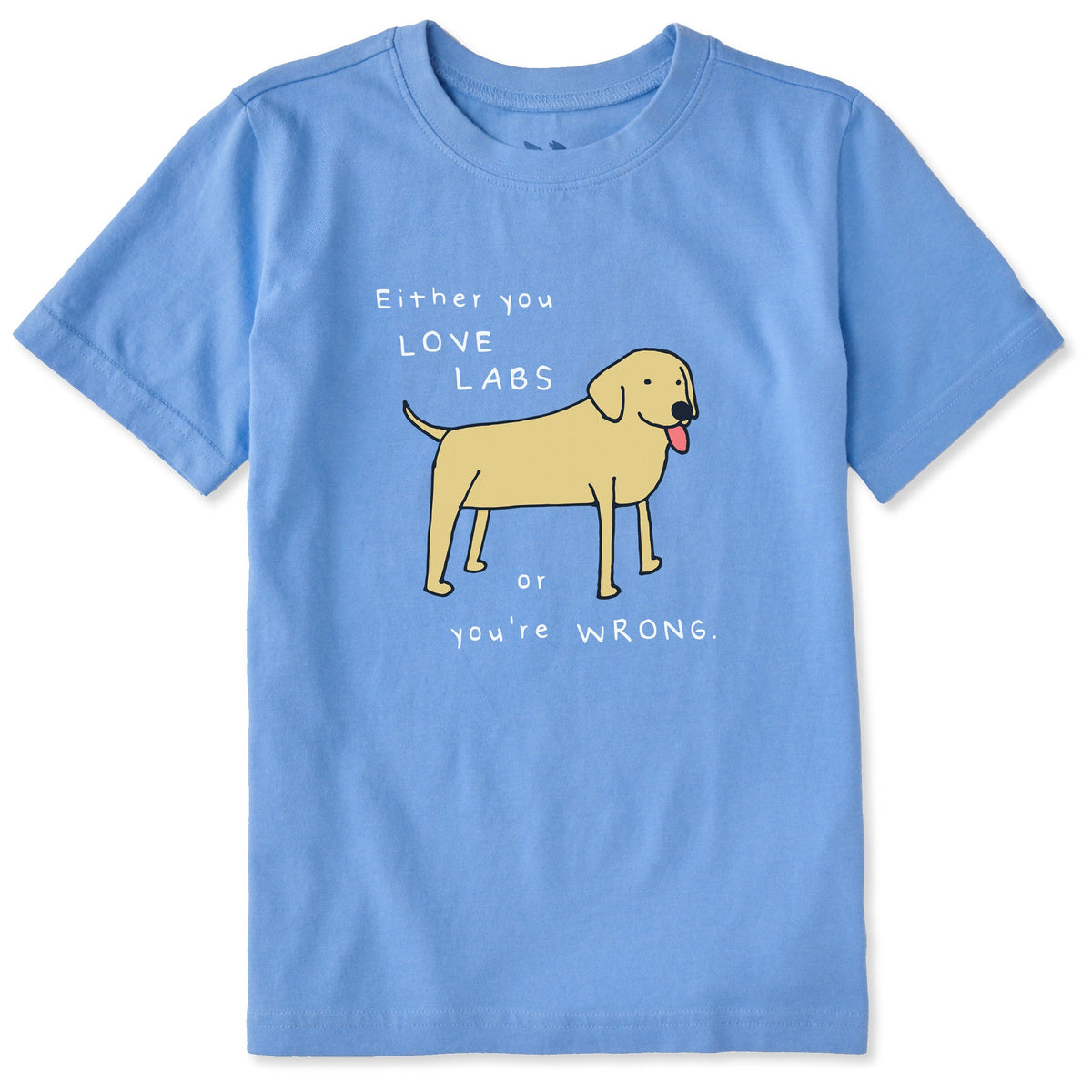 Kids Either You Love Labs Or You're Wrong Short Sleeve product image 1