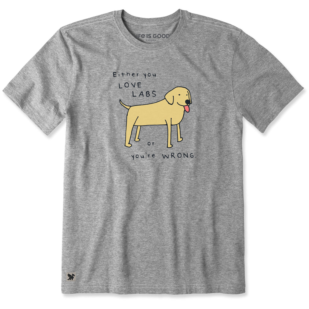 Men's Either You Love Labs Or You're Wrong Short Sleeve product image 3