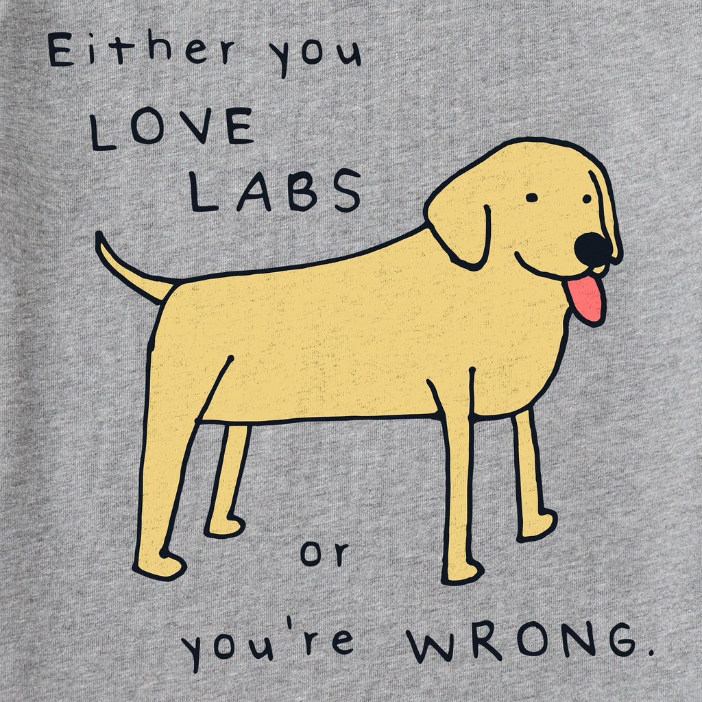 Men's Either You Love Labs Or You're Wrong Short Sleeve product image 4