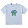 Women's Wildflower Paw Short Sleeve Crusher Boxy Tee product image 1