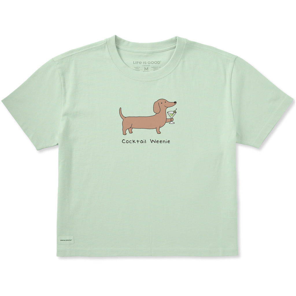 Women's Cocktail Weenie Short Sleeve Crusher Boxy Tee product image 1