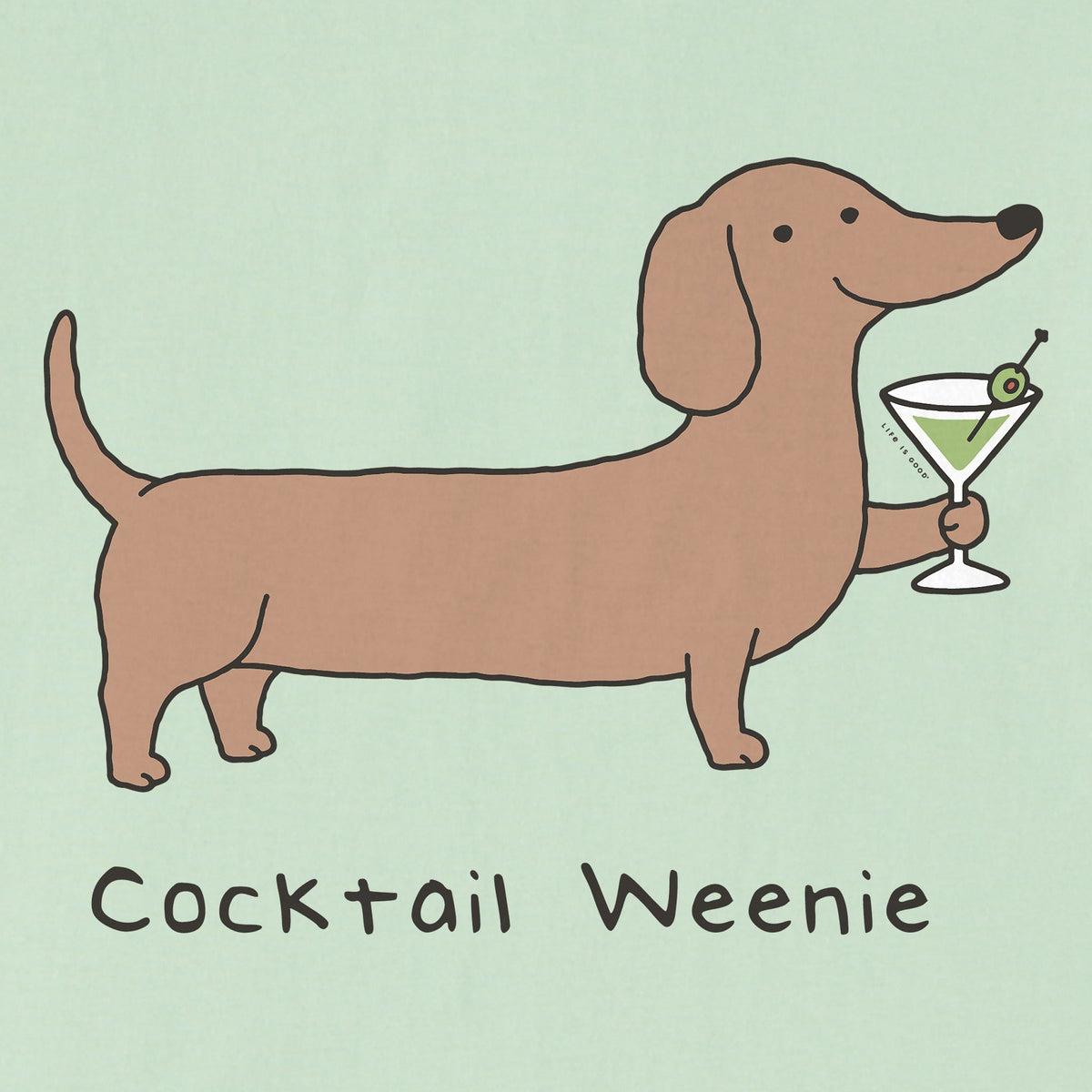 Women's Cocktail Weenie Short Sleeve Crusher Vee product image 2