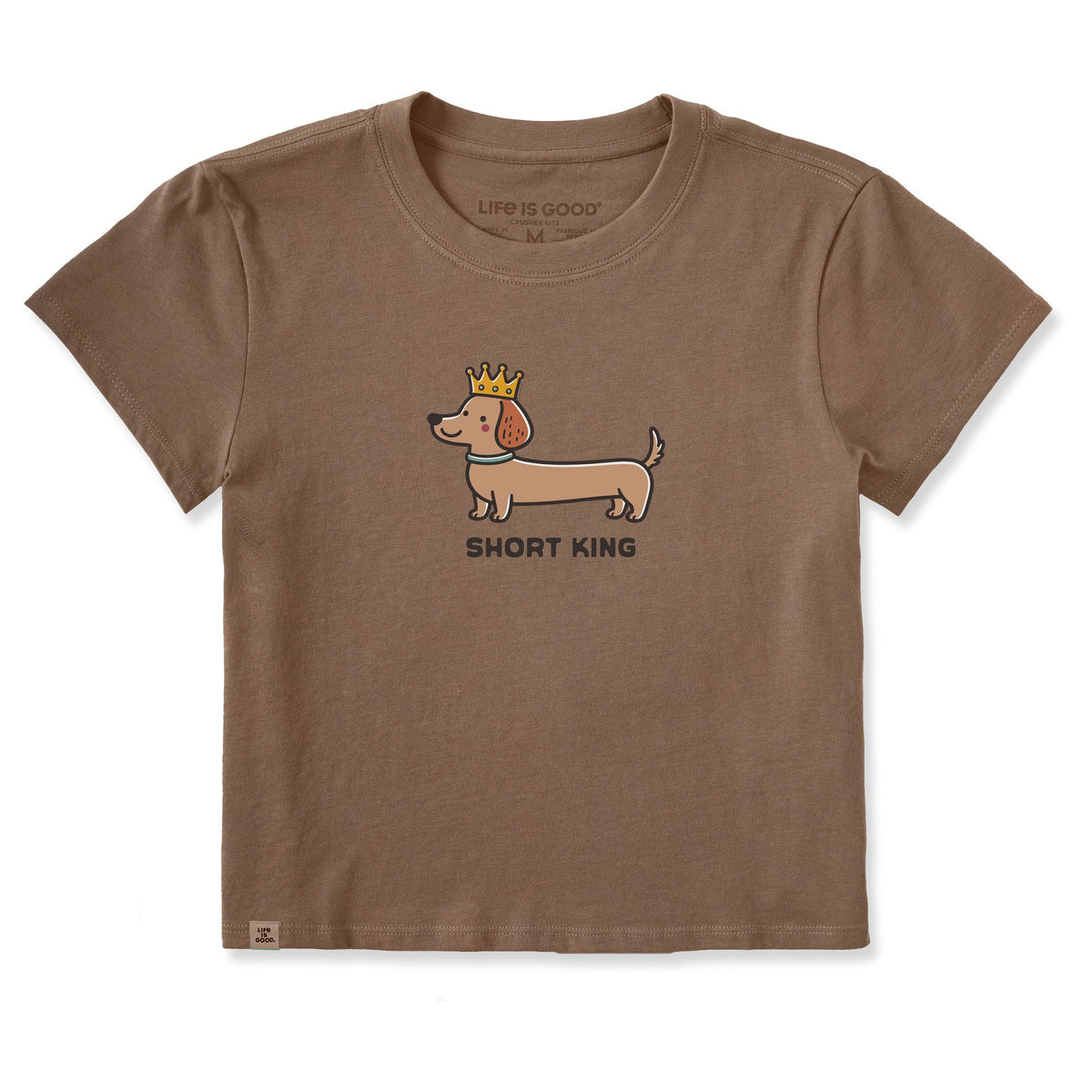 Women's Short King Dachshund Crusher-LITE Shrunken Tee product image 1