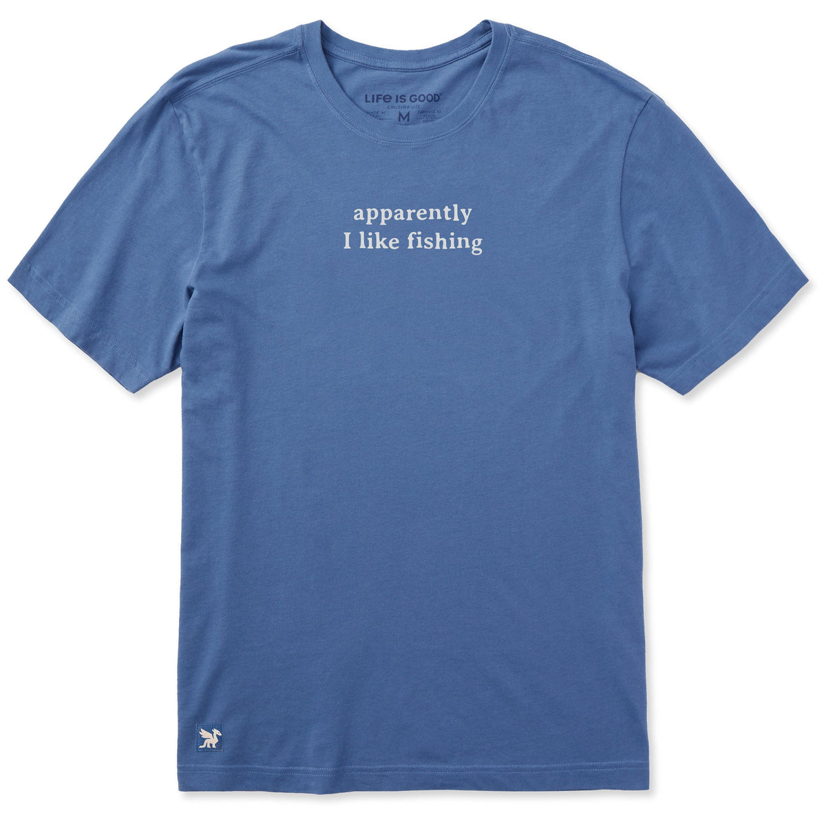 Men's Apparently I Like Fishing Short Sleeve Crusher Tee product image 1