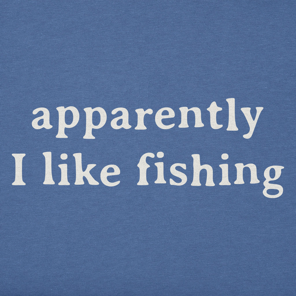 Men's Apparently I Like Fishing Short Sleeve Crusher Tee product image 2