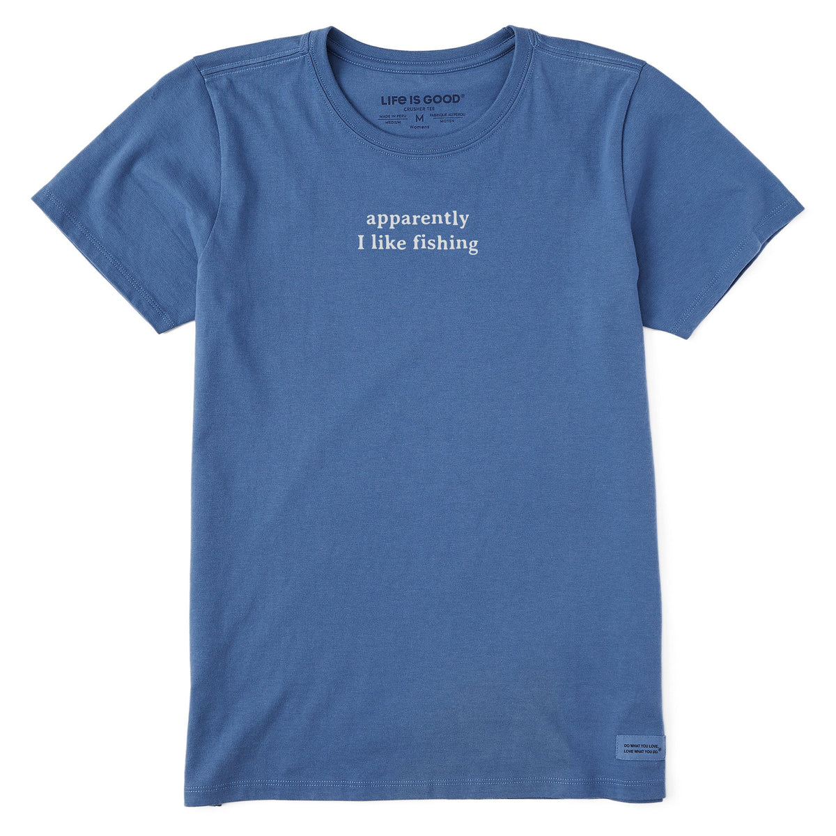 Women's Apparently I Like Fishing Short Sleeve Crusher Tee product image 1