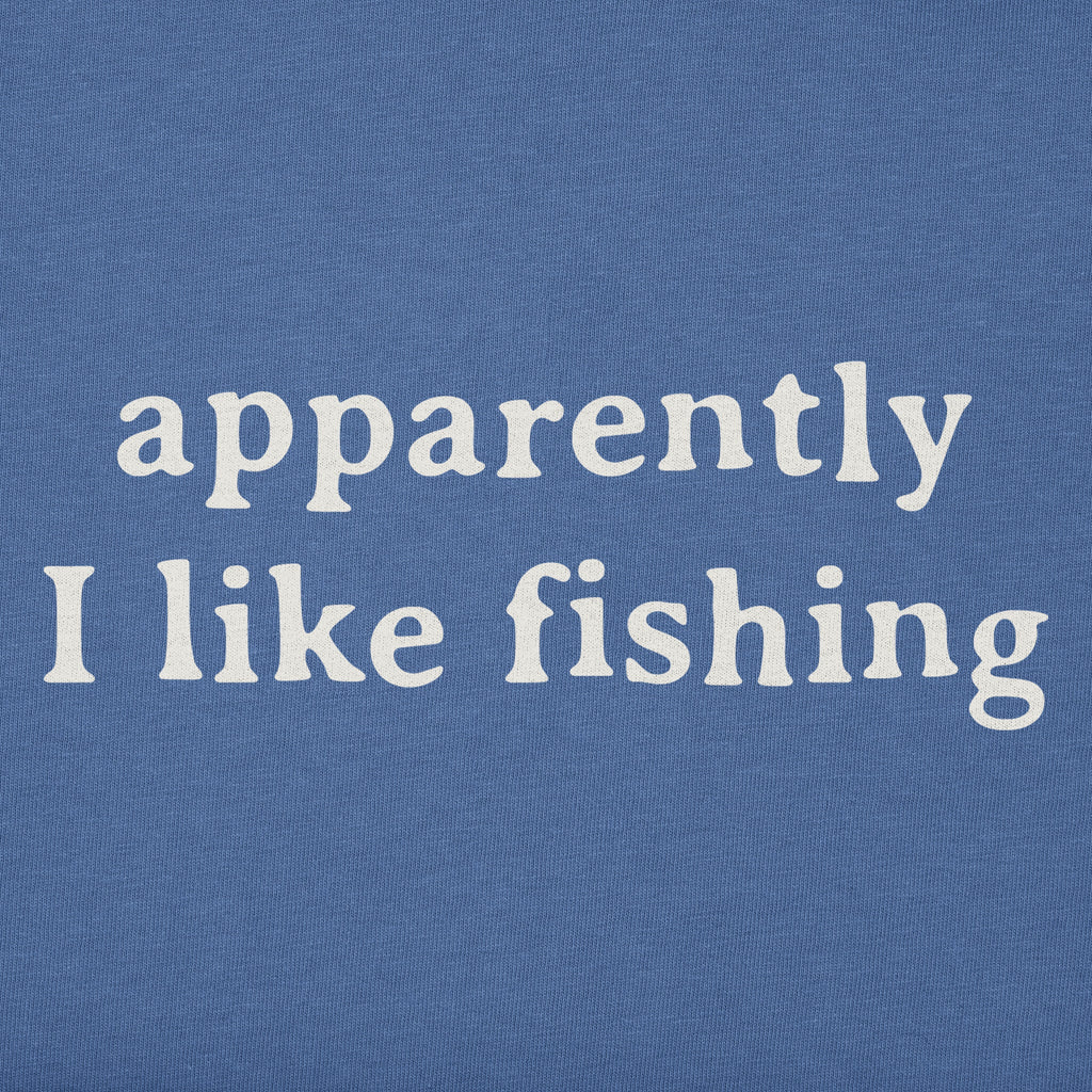 Kids Apparently I Like Fishing Short Sleeve Crusher Tee product image 2