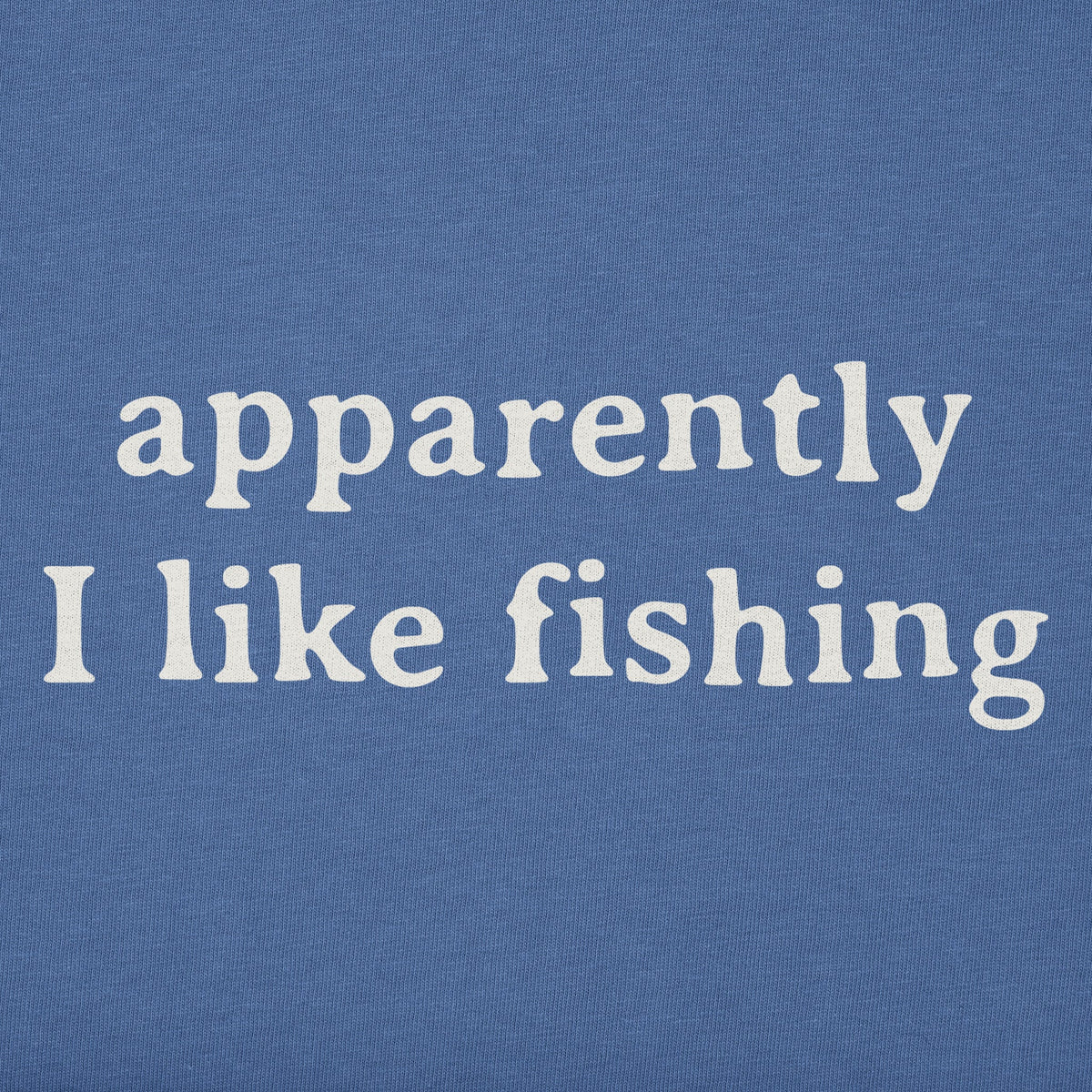 Kids Apparently I Like Fishing Short Sleeve Crusher Tee product image 2