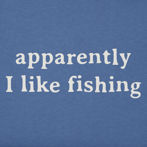 Kids Apparently I Like Fishing Short Sleeve Crusher Tee product image 2