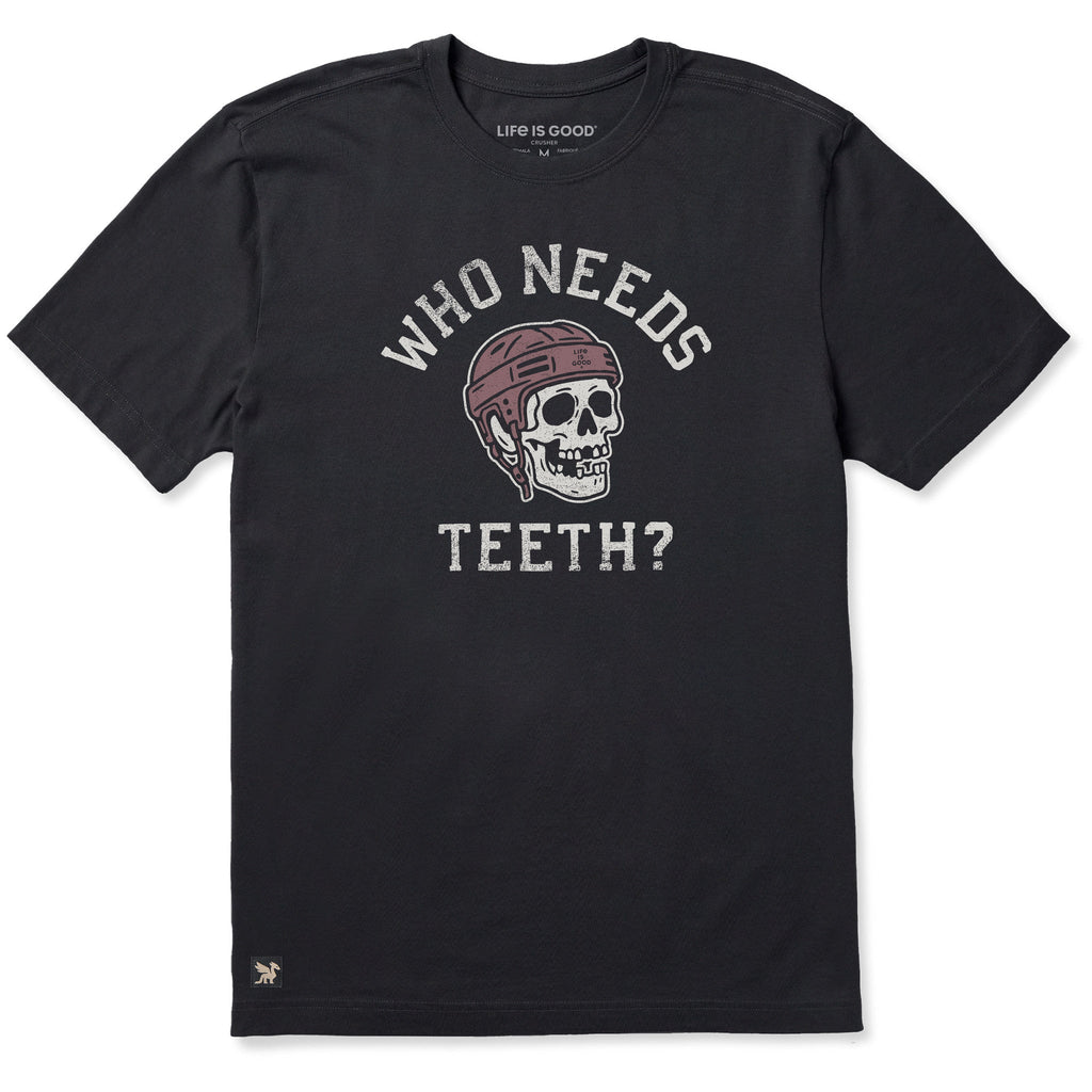 Men's Who Needs Teeth Short Sleeve Crusher Tee product image 1
