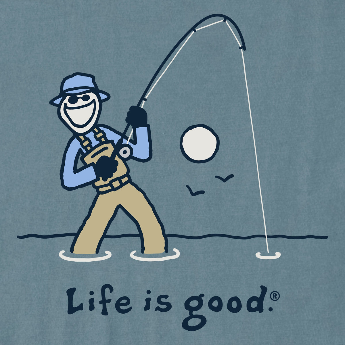 Women's Jake Reeling It In Short Sleeve Crusher Tee product image 2