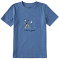 Kids Jake Reeling It In Short Sleeve Crusher Tee product image 1