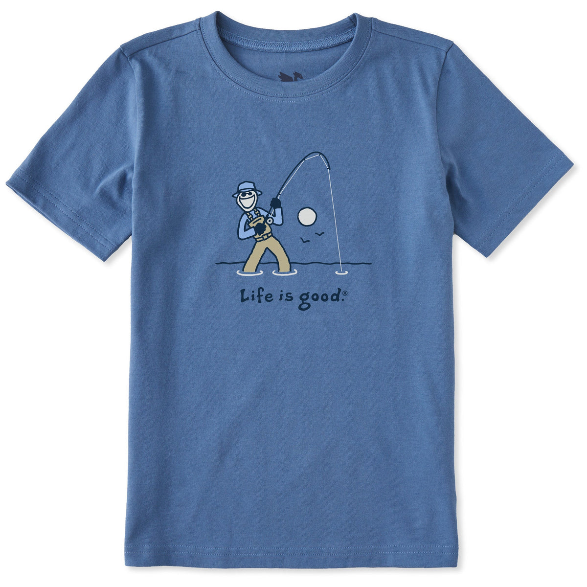Kids Jake Reeling It In Short Sleeve Crusher Tee product image 1
