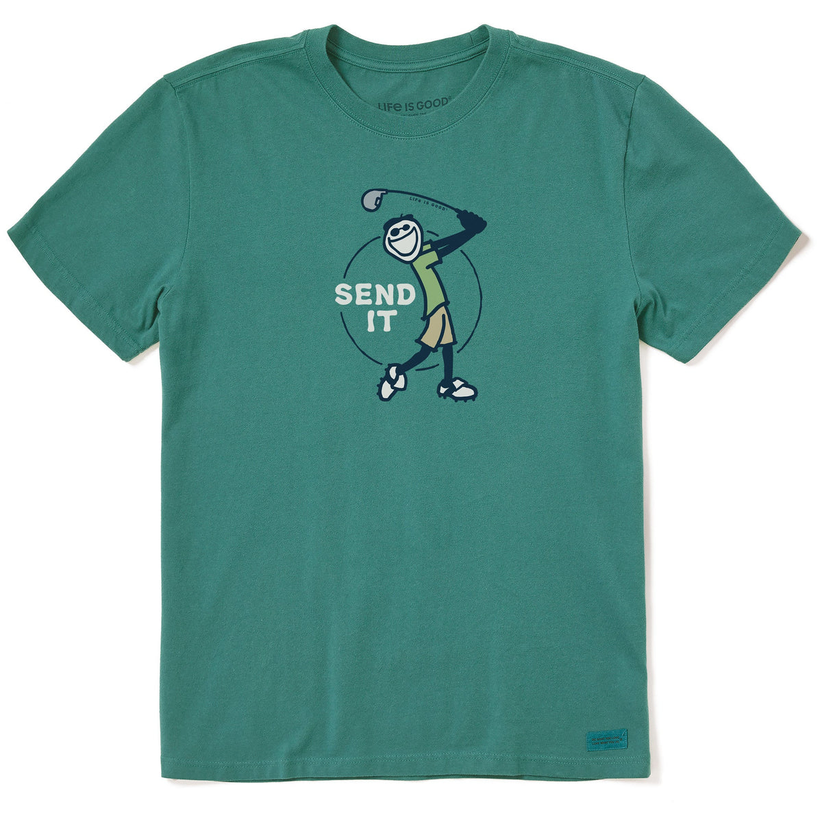 Men's Send It Jake Golf Short Sleeve Crusher Tee product image 1