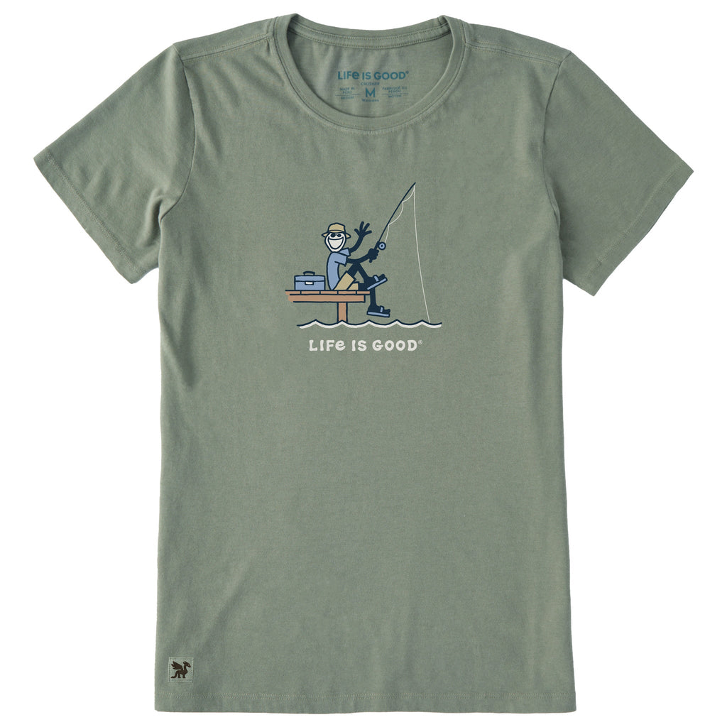 Women's Jake Fishing Dock Short Sleeve Crusher Tee product image 1