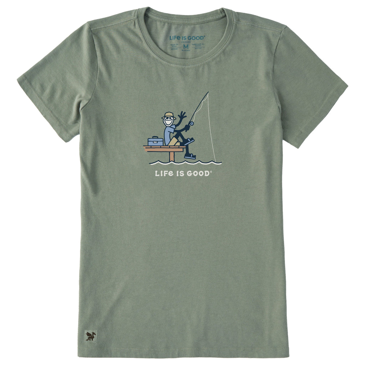 Women's Jake Fishing Dock Short Sleeve Crusher Tee product image 1