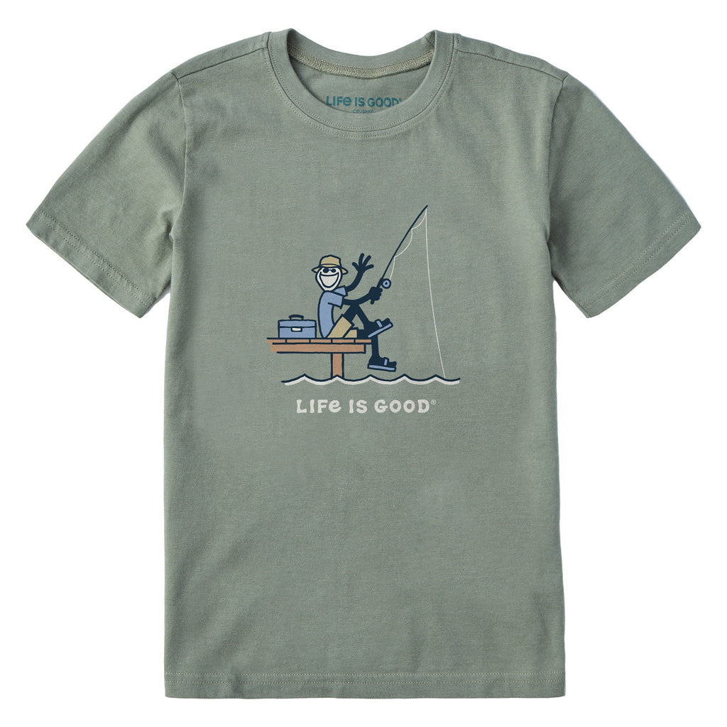 Kids Jake Fishing Dock Short Sleeve Crusher Tee product image 1
