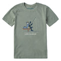 Kids Jake Fishing Dock Short Sleeve Crusher Tee product image 1
