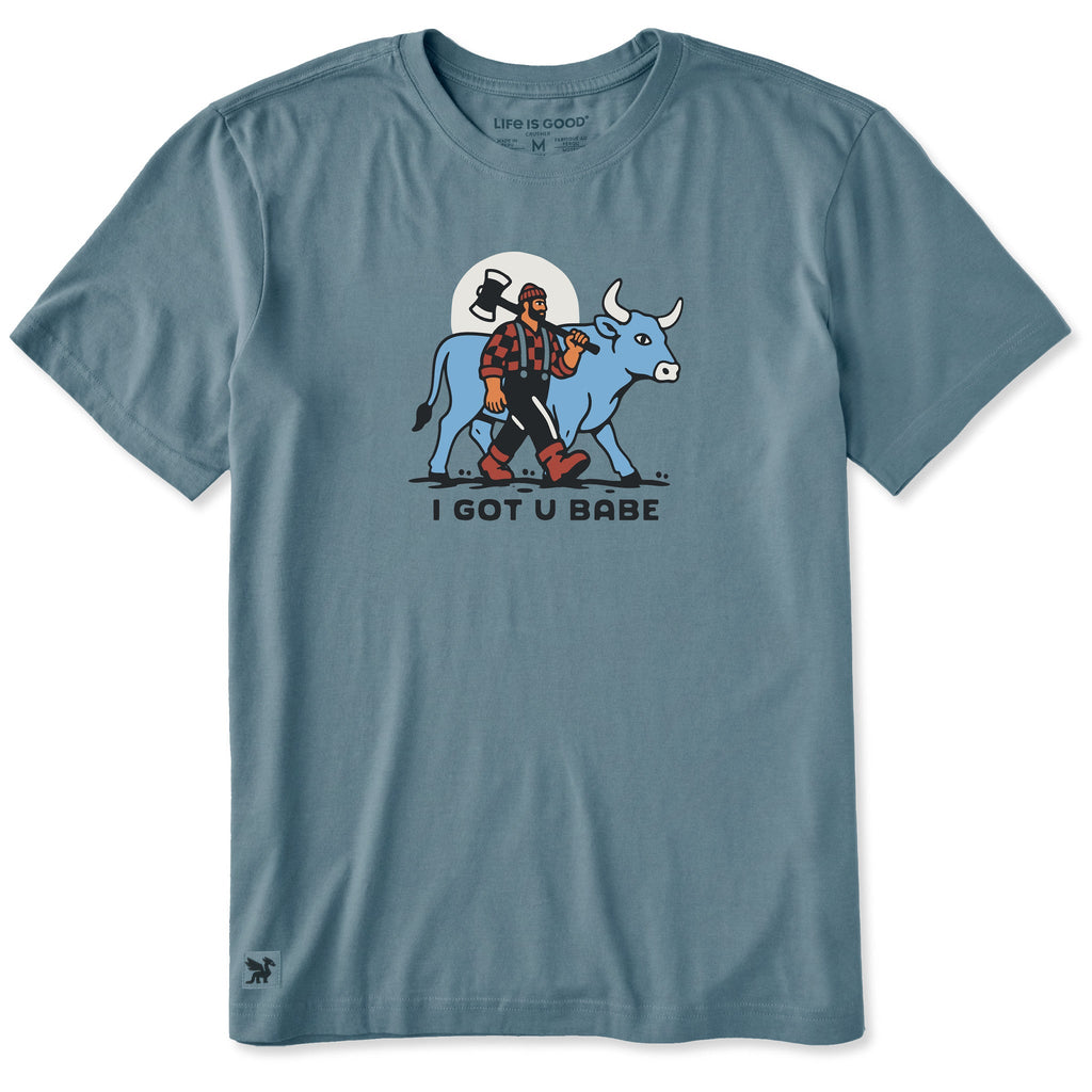 Men's I Got U Babe Paul Bunyan Short Sleeve Crusher Tee product image 1