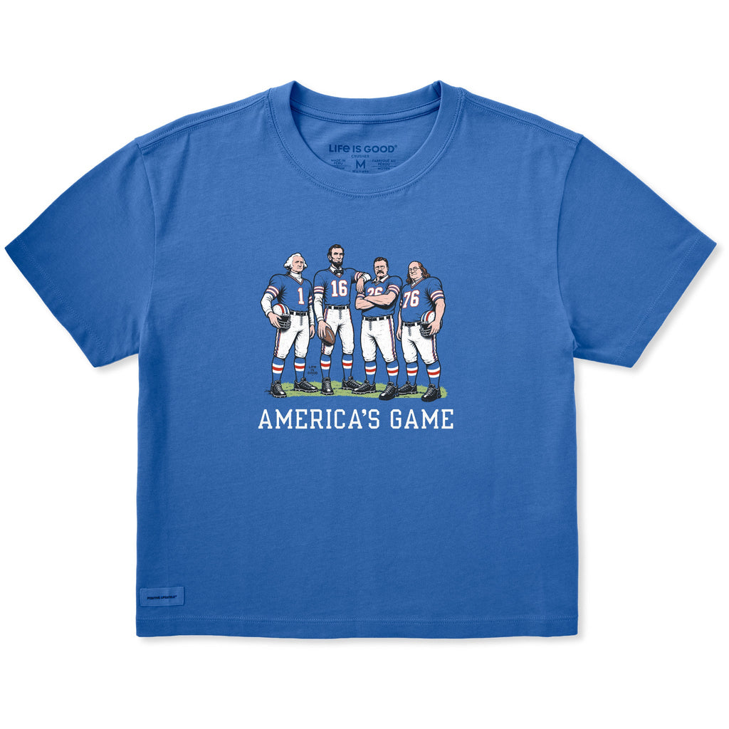 Women's America's Game Founders Short Sleeve Crusher Boxy product image 1
