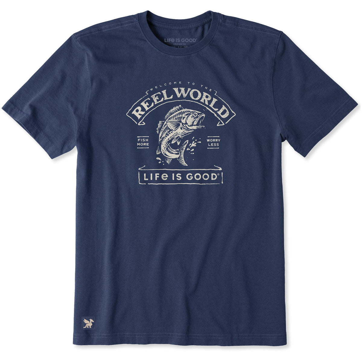 Men's Reel World Short Sleeve Crusher Tee product image 1