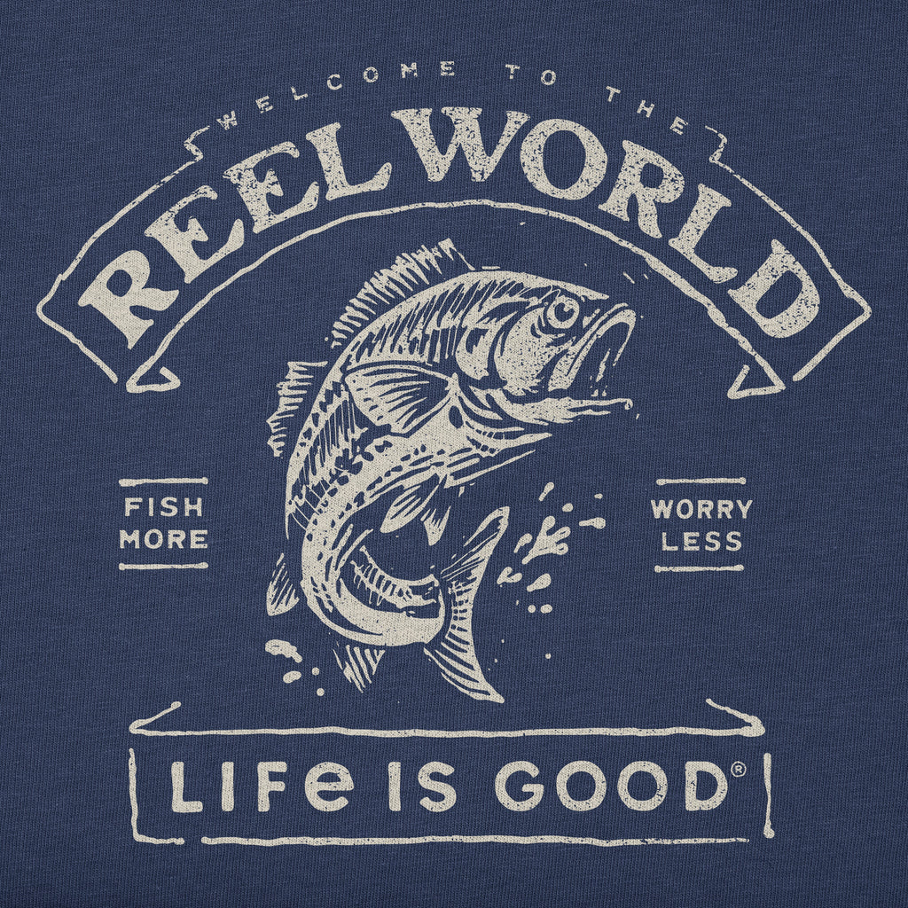 Men's Reel World Short Sleeve Crusher Tee product image 2