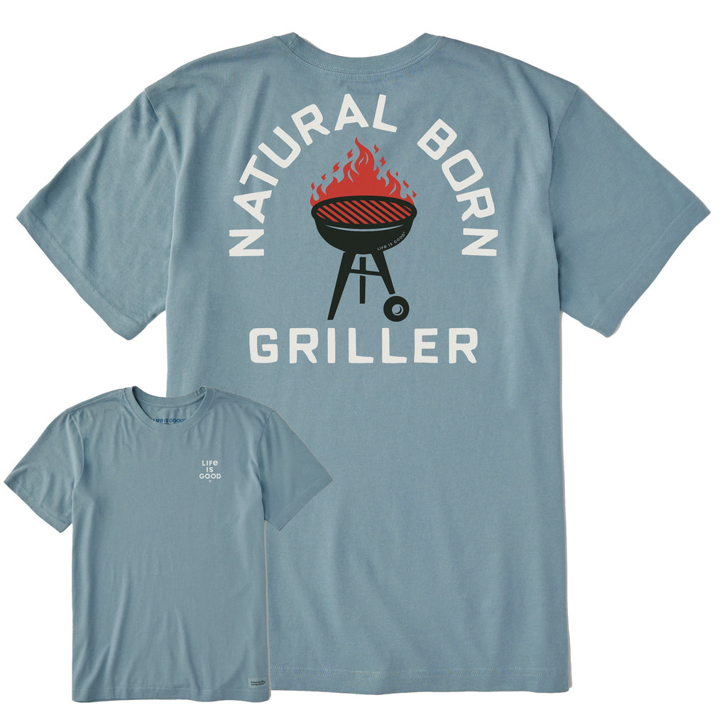 Men's Natural Born Griller Short Sleeve Crusher Tee product image 1