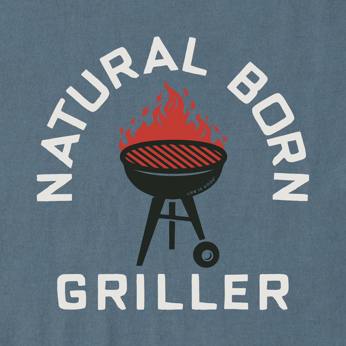 Men's Natural Born Griller Short Sleeve Crusher Tee product image 2