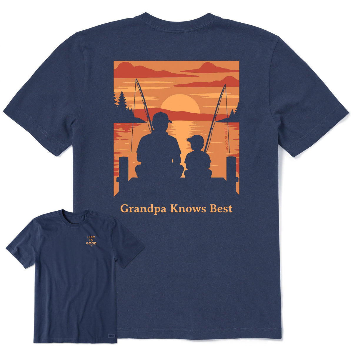 Men's Grandpa Knows Best Short Sleeve Crusher Tee product image 1