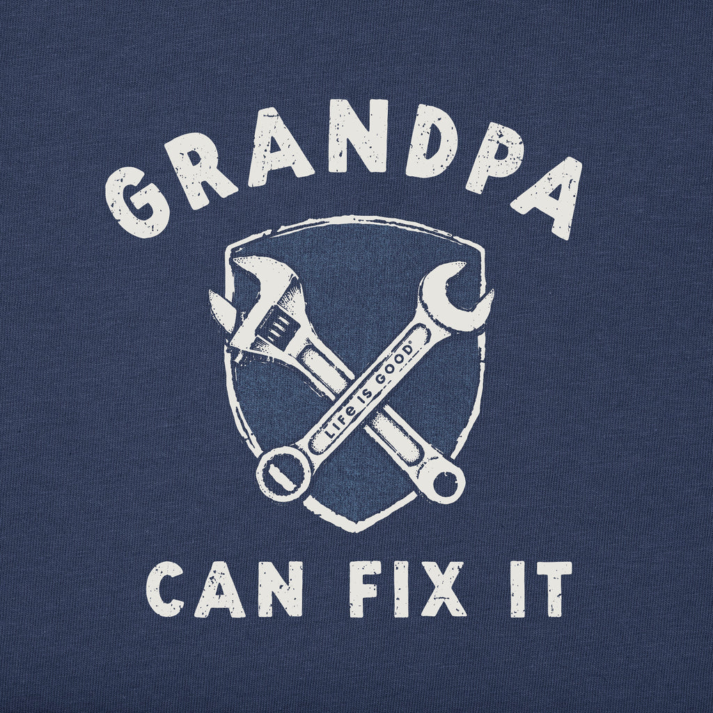 Men's Grandpa Can Fix It Short Sleeve Crusher Tee product image 2