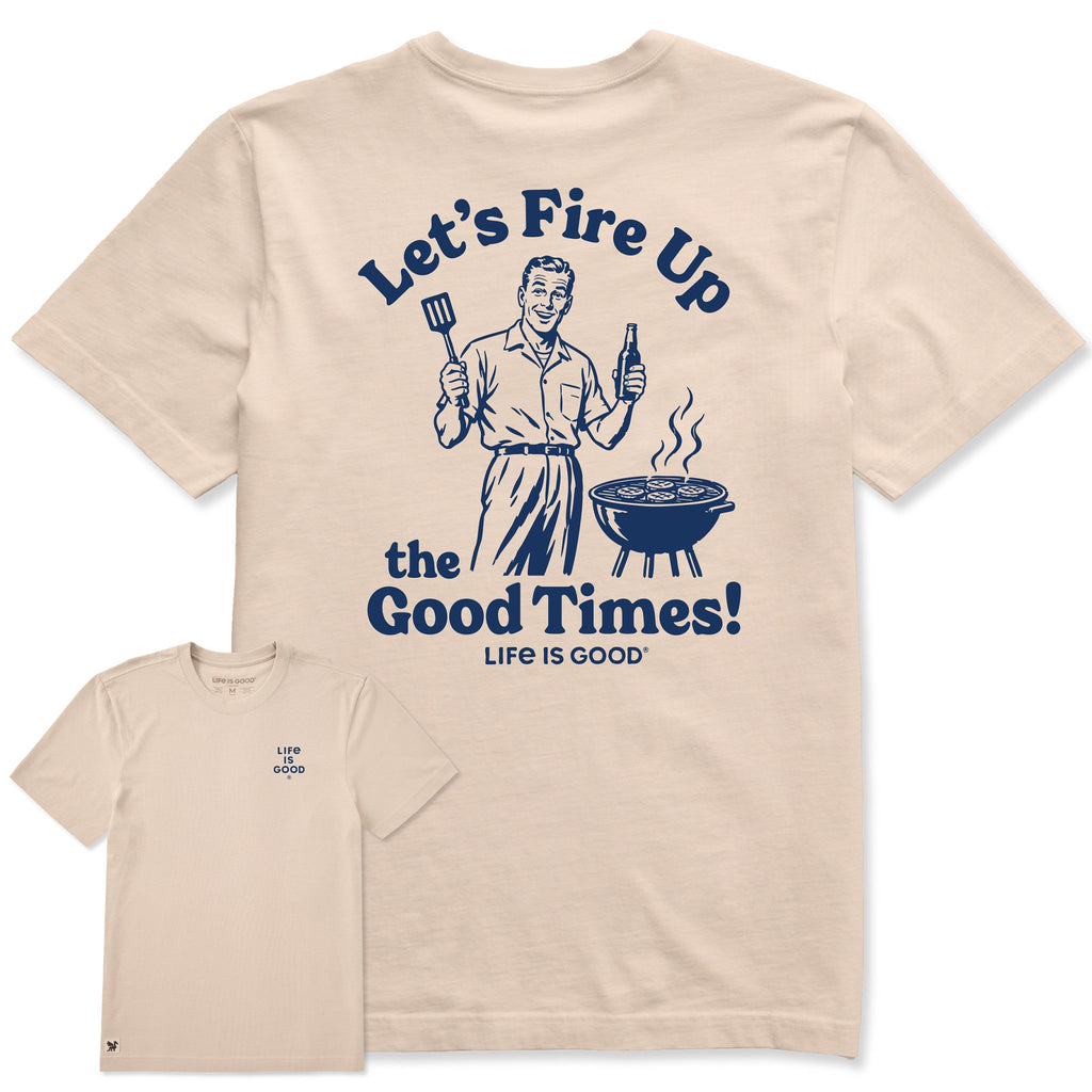 Men's Let's Fire Up the Good Times Short Sleeve Crusher Tee product image 1