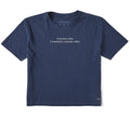 Women's I Watched a Video Short Sleeve Crusher Boxy Tee product image 1