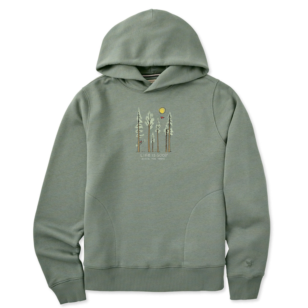 Women's Life is Good Among the Trees Vibes Hoodie product image 1