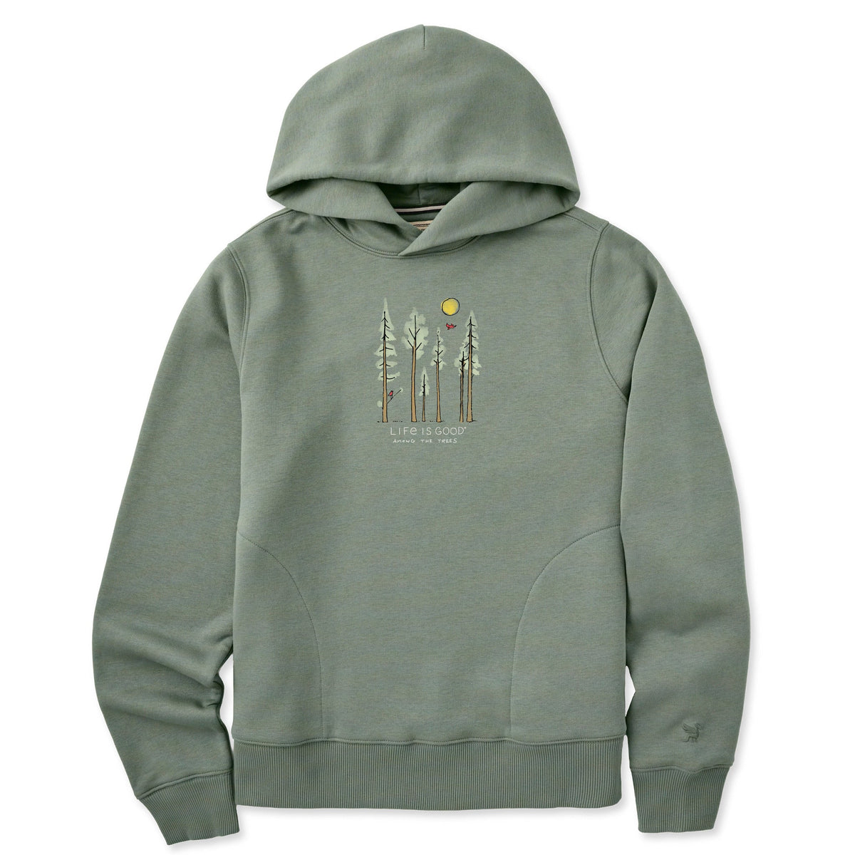 Women's Life is Good Among the Trees Vibes Hoodie product image 1