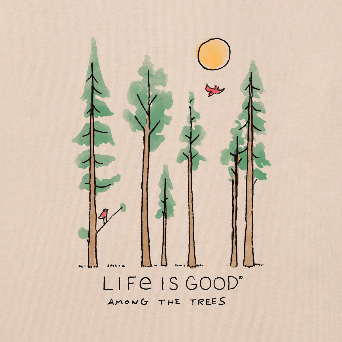 Women's Life is Good Among the Trees Good Vibes Crew